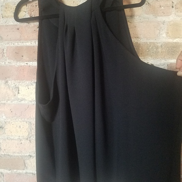 NWT - Asos Curve Black Origami Halter - 24 - Picture 2 of 6